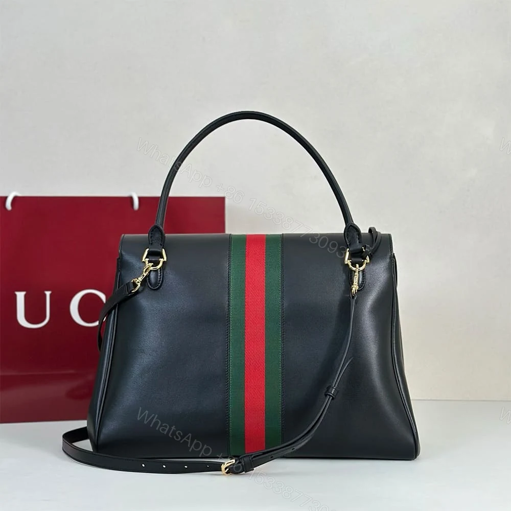 View 4 of Gucci Paparazzo large top handle bag(HIGH-END GRADE)