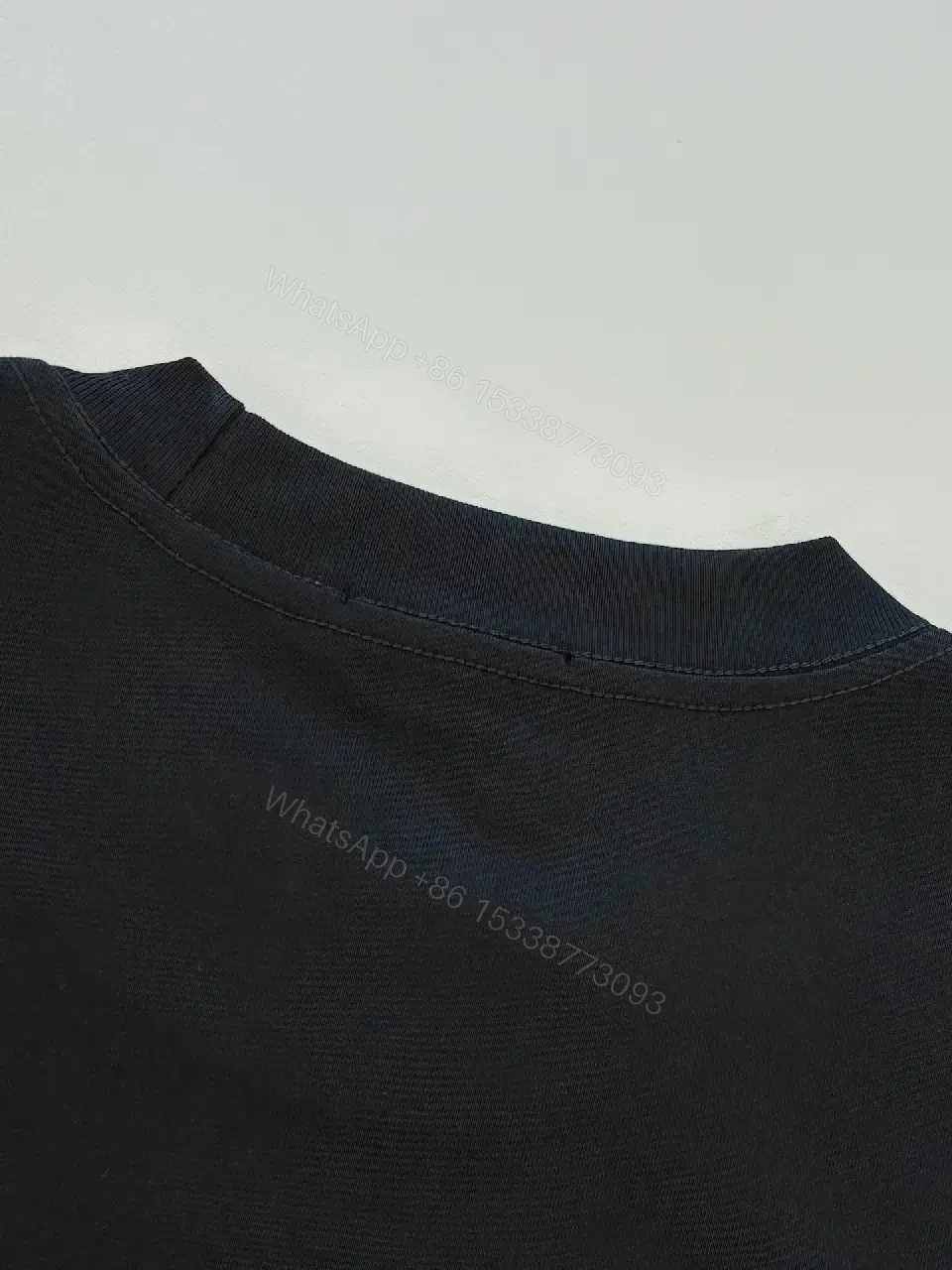 View 4 of Black Cotton DIOR Graphic Tee—Premium Streetwear Essential