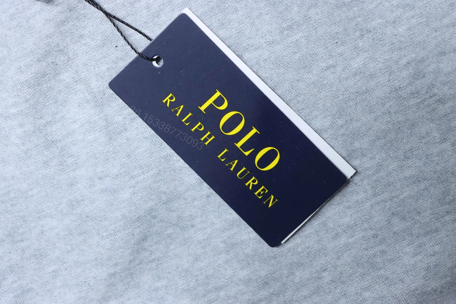 View 6 of Polo Ralph Lauren Small horse with round-neck short-sleeved shirt gray