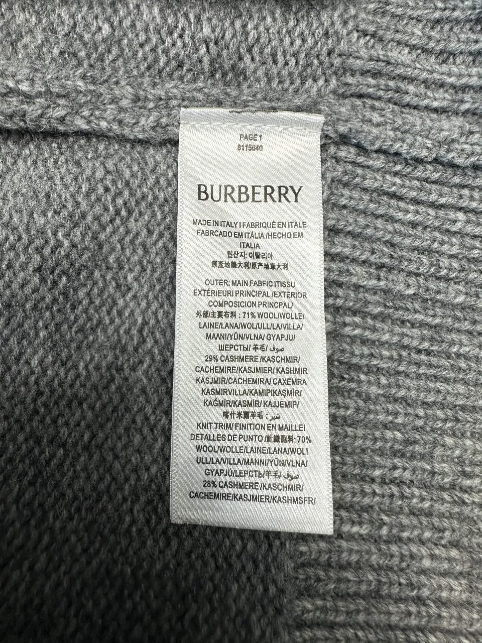 View 4 of Grey Knit Sweatshirt: Modern Texture, Elevated Comfort