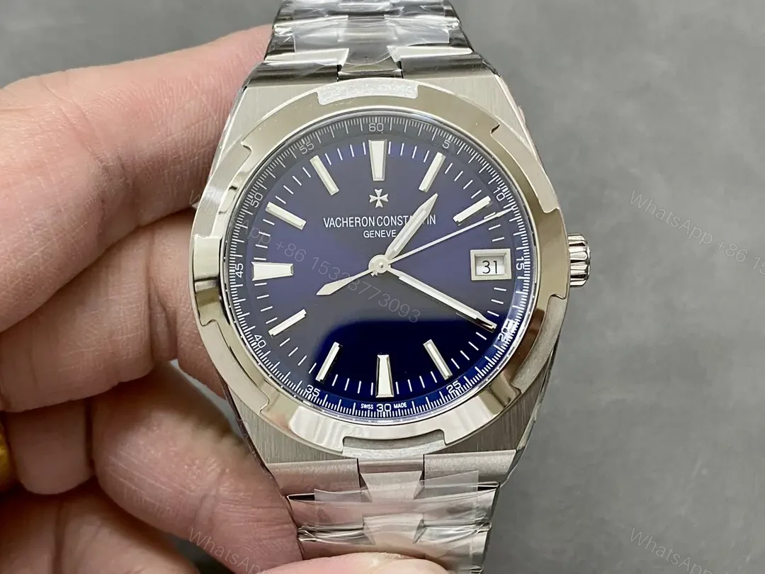 Vacheron Constantin Overseas Date Stainless Steel Blue Dial 4500V/110A-B128 — view 1