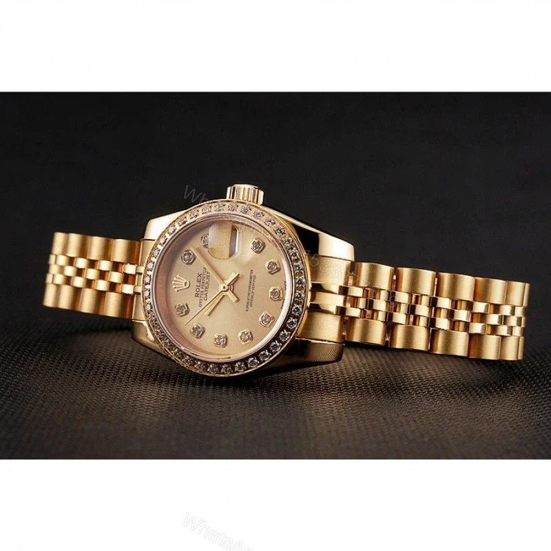 View 4 of Rolex Datejust Gold Dial 1454096 31 mm