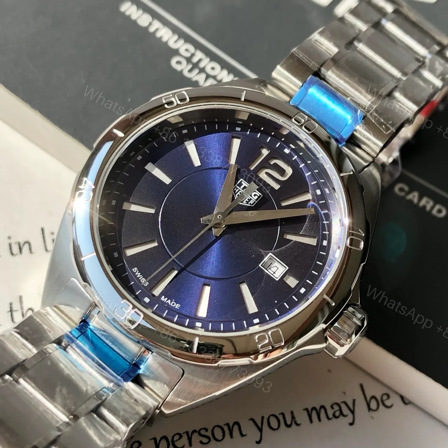 View 7 of TAG Heuer Carrera Women’s Quartz Watch 32MM Mother of Pearl Dial Original Material Strap Premium Edition