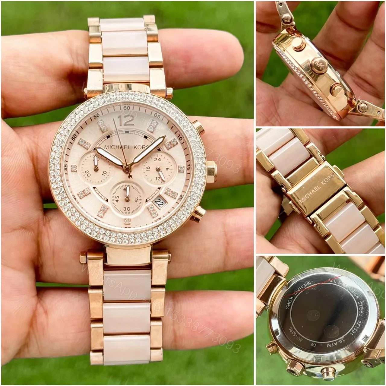 View 3 of Michael Kors MK5896 Pink Dial