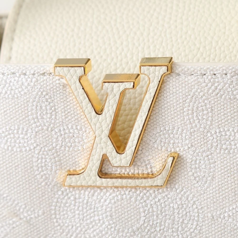 View 7 of Louis Vuitton Capucines Mini Vanilla 21Cm