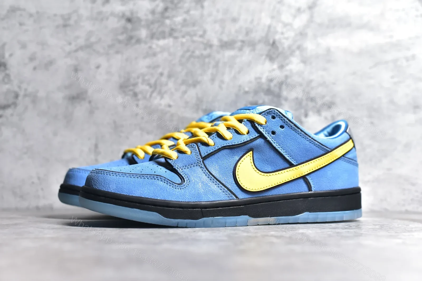 View 2 of Nike SB Dunk Low x Powerpuff Girls Blue Reps