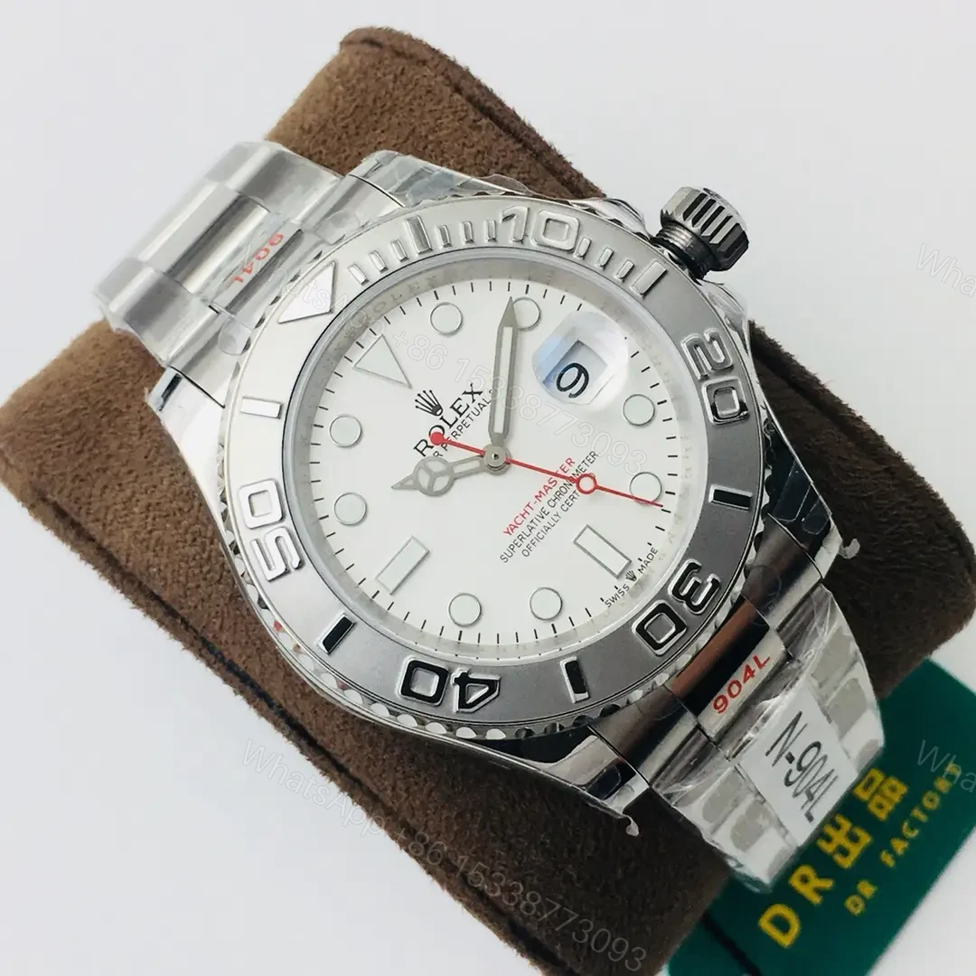 View 2 of Rolex Yacht-Master 40mm Silver Dial Oyster Bracelet Premium Edition 116622-0002