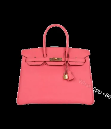 Hermès Birkin 35 Rose Lipstick Togo Gold Hardware — view 1