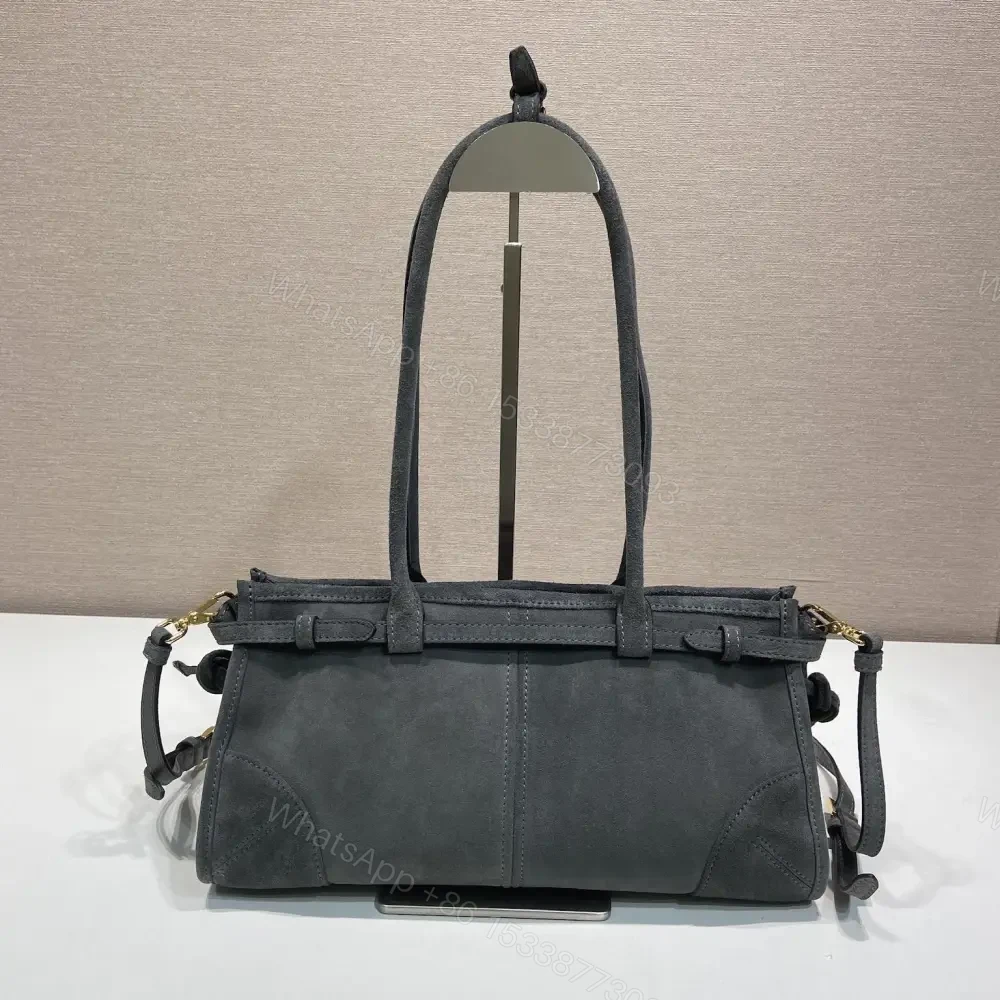 View 2 of 高仿Prada*Bonnie系列1BA426手提單肩包空軍藍小號免檢版