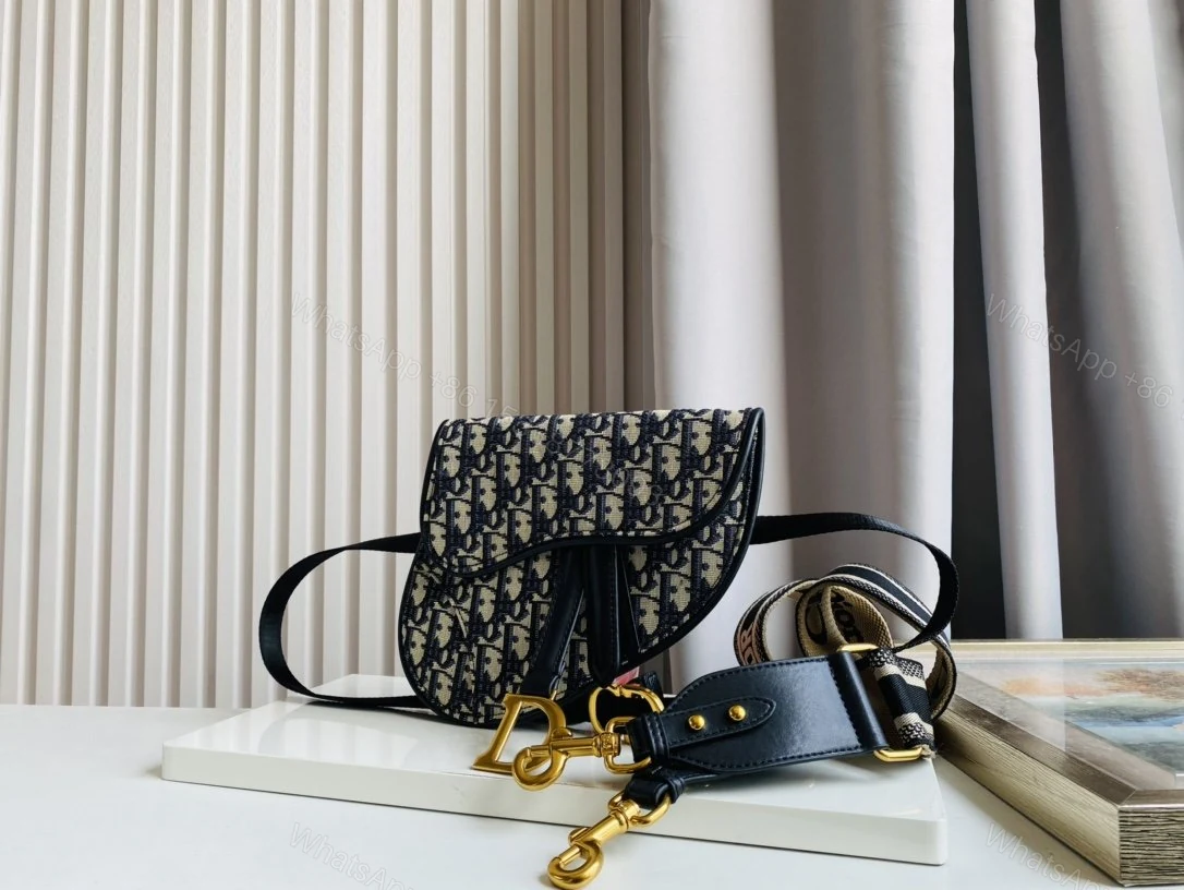 View 4 of Dior Saddle Belt Bag Oblique
