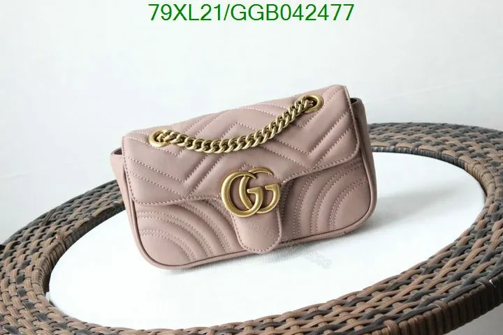 View 21 of Mini Gucci GG Marmont Bag in Red Matelassé Leather 768543