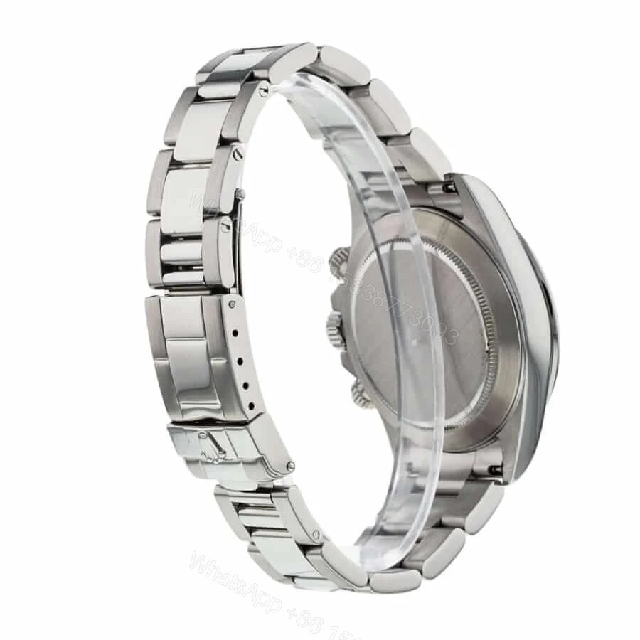 View 3 of Rolex Daytona 116509 Super Clone: 40mm White Gold Rhodium Dial