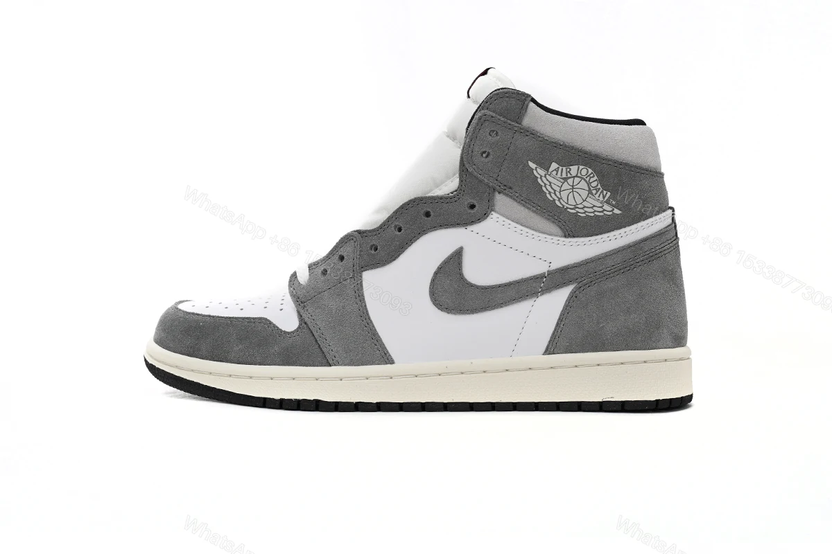 View 12 of Air Jordan 1 High OG Washed Black DZ5485-051