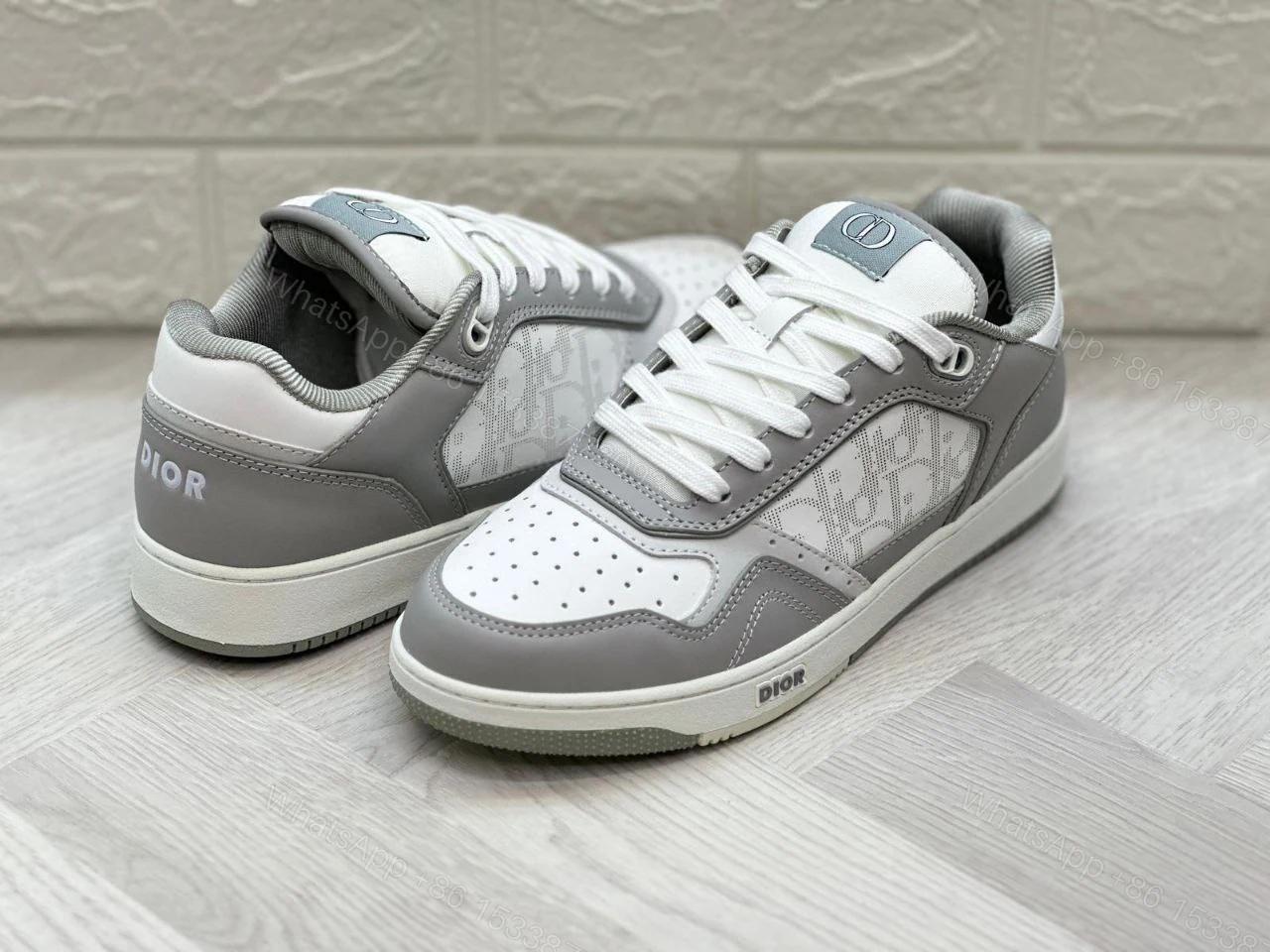 Dior Low-Top Sneaker with Technical mesh lining — view 2