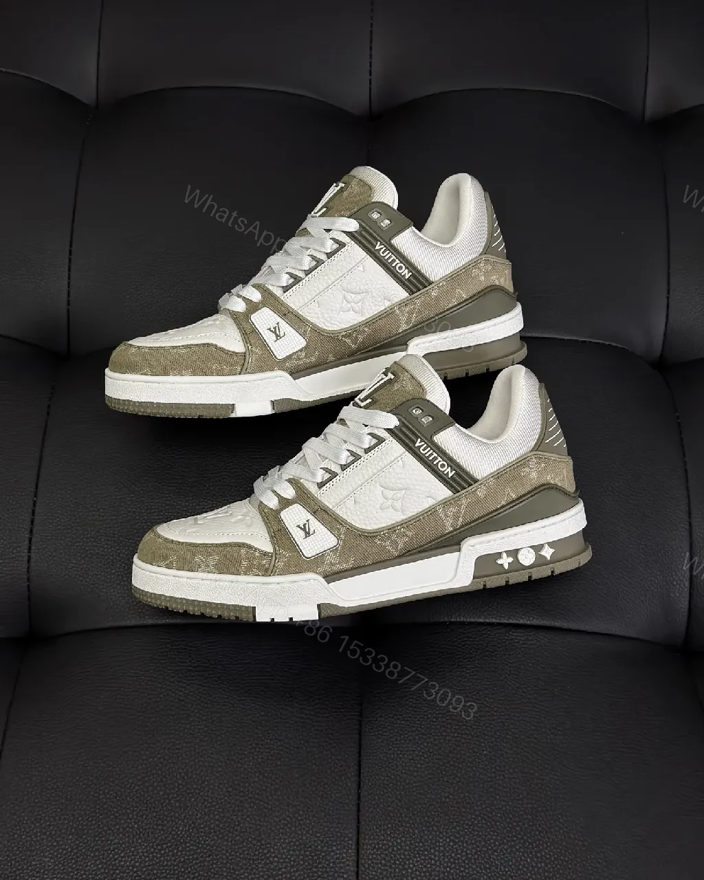 View 4 of Sophisticated Leather High-Tops: Luxury Everyday Sneakers