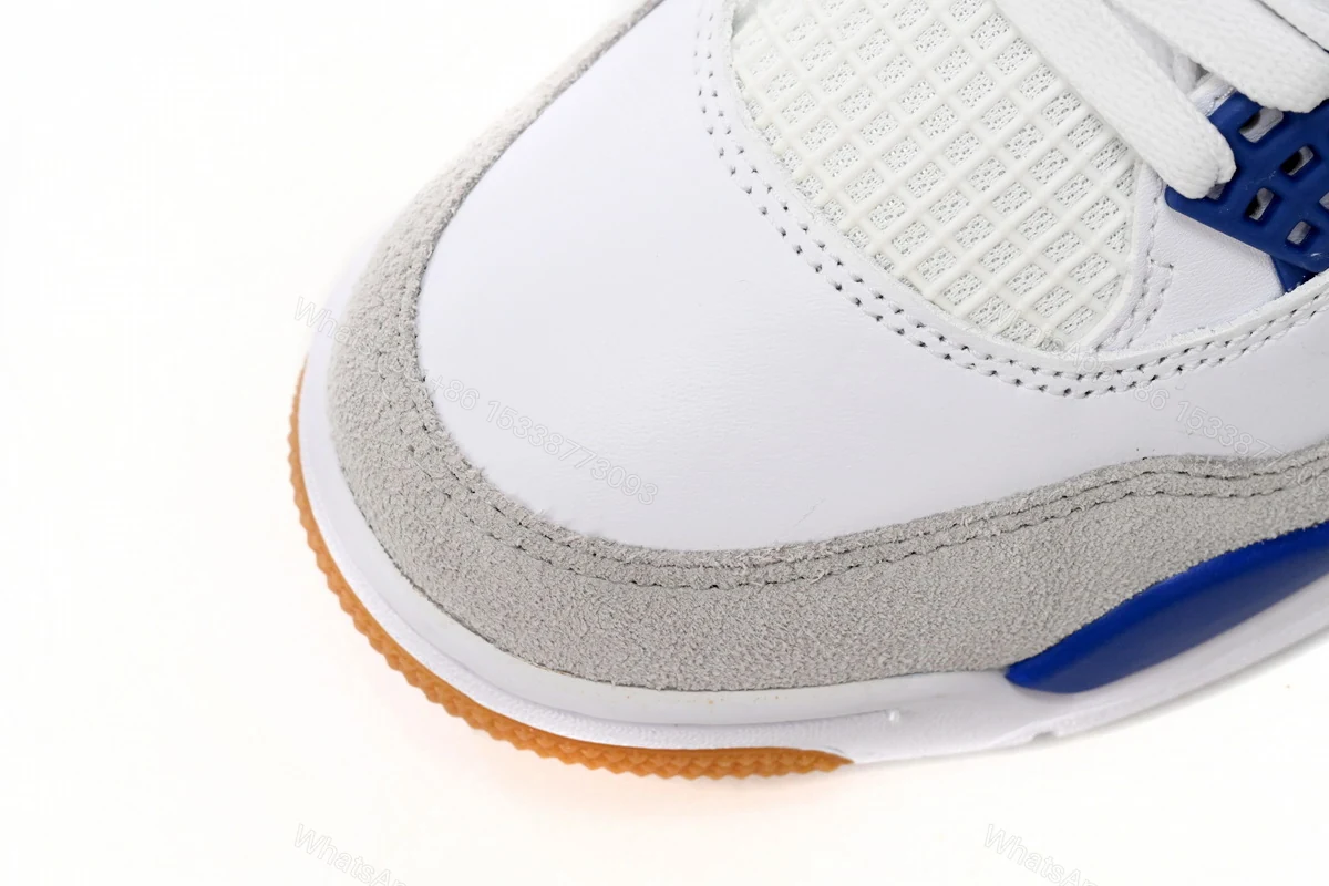 View 6 of Nike SB x Air Jordan 4 “Sapphire”Sapphire Blue DR5415-140 (Top Quality)