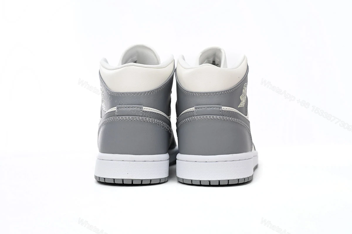 View 5 of Air Jordan 1 White Soot BQ6472-115