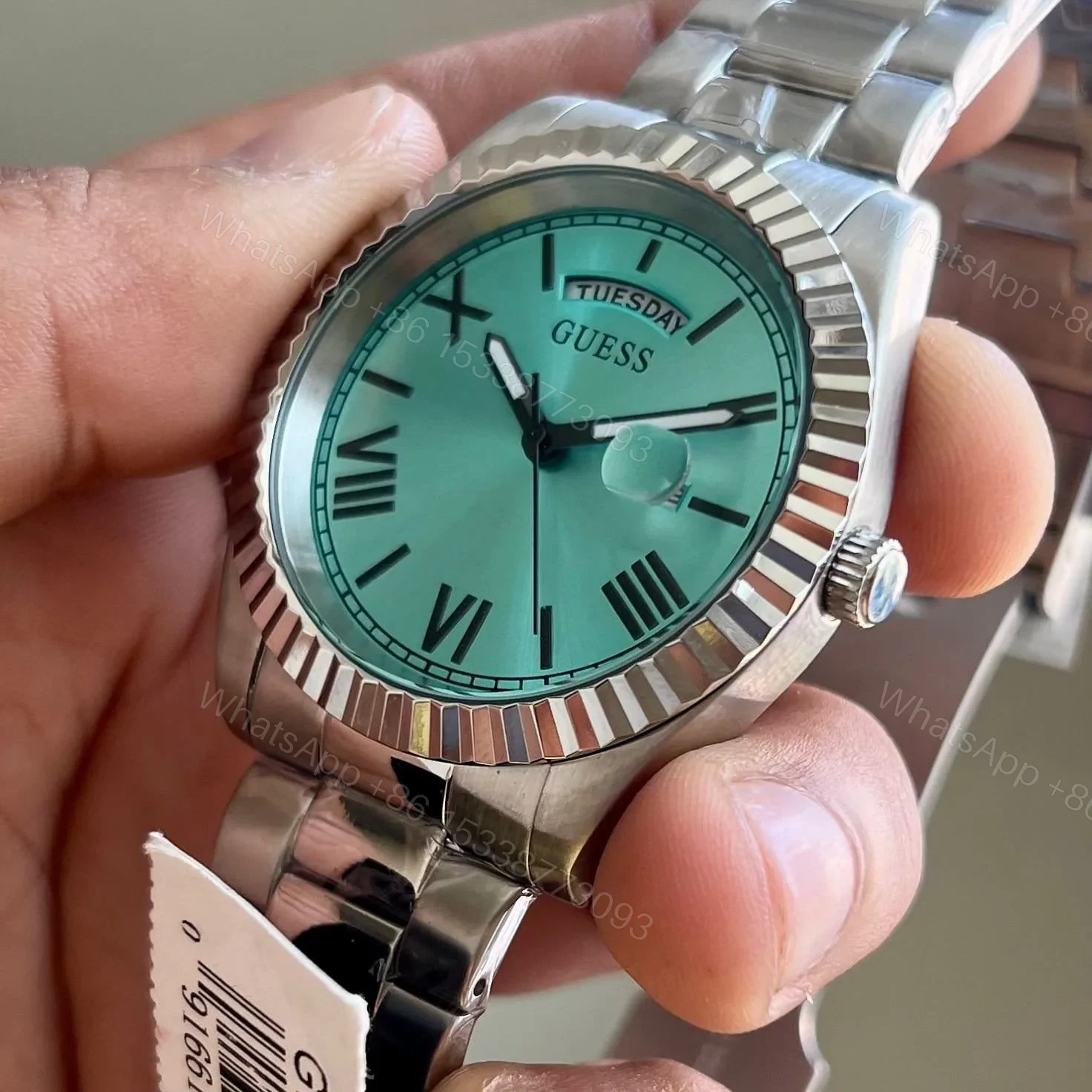 View 2 of Guess Men’s Quartz Silver GW0265G11