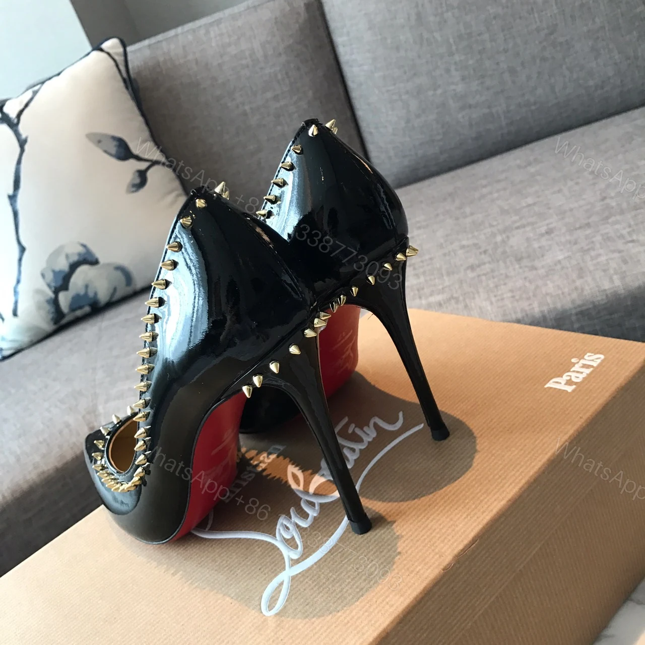View 8 of Christian Louboutin Anjalina High Heels