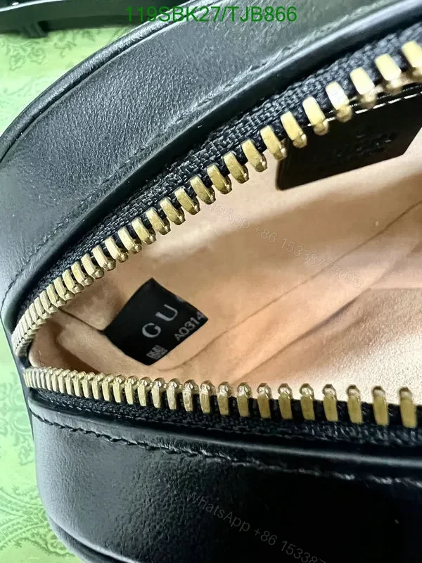 View 9 of Gucci Belt Bag Black made of Leather 476434