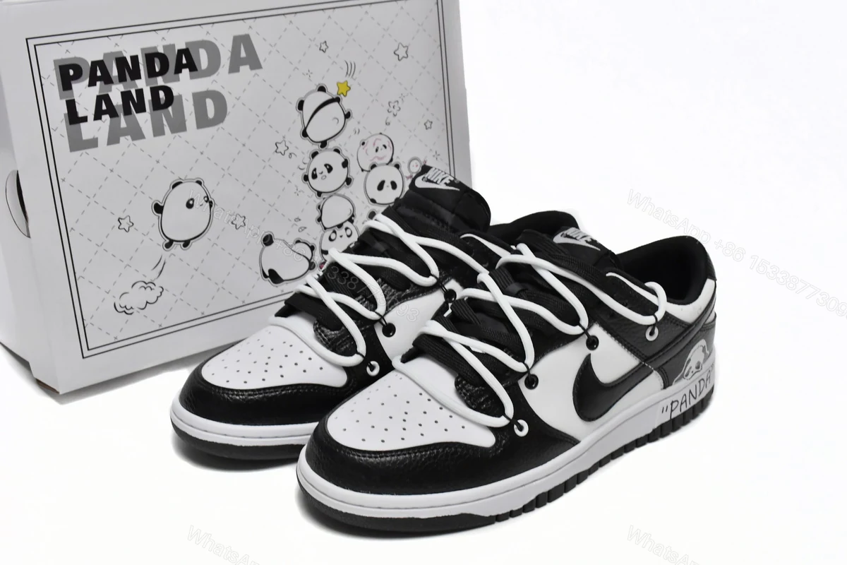Nike Dunk Low PandaStrap DD1391-100 — view 2