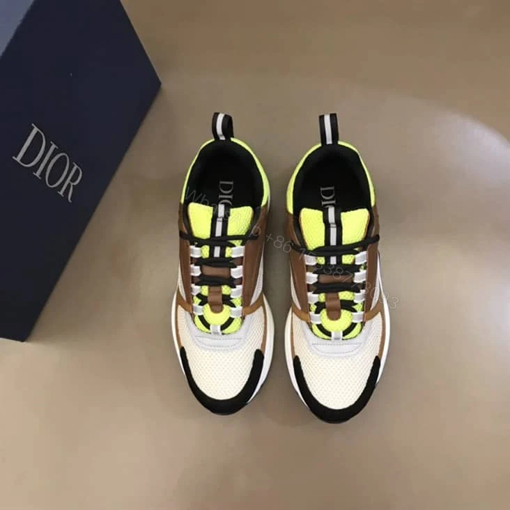 View 4 of B22 SNEAKER TECHNICAL MESH WITH AND CALFSKIN – CD104
