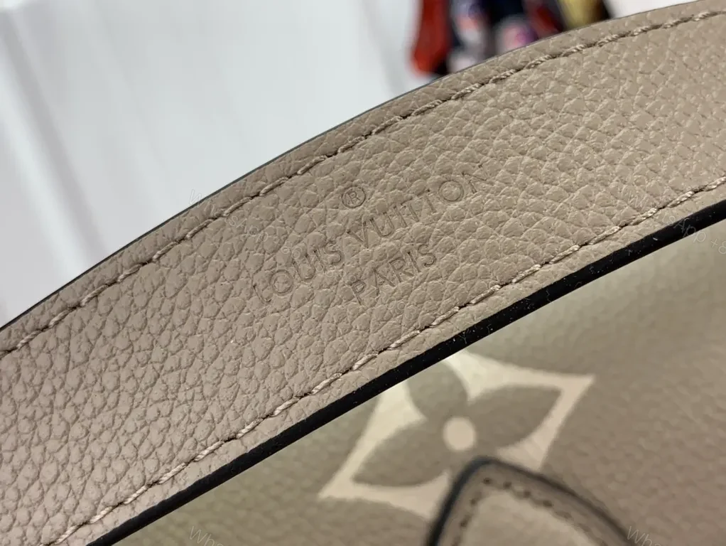 View 6 of Taupe Monogram Flap Bag â€“ Luxe Everyday Carry
