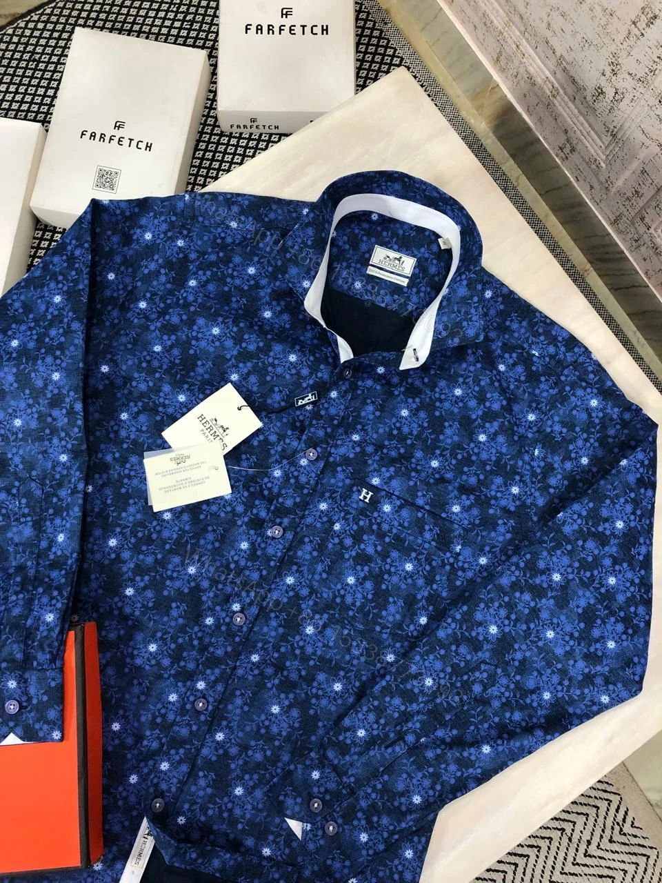 View 2 of FIRST COPY Hermes Exclusive Cotton Shirts