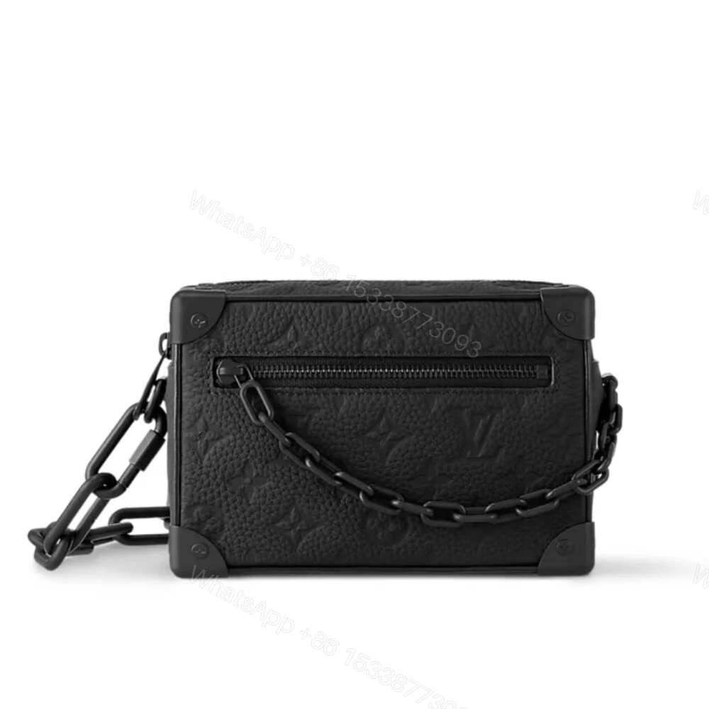 Louis Vuitton Mini Soft Trunk Monogram Black 18Cm M55702 — view 1