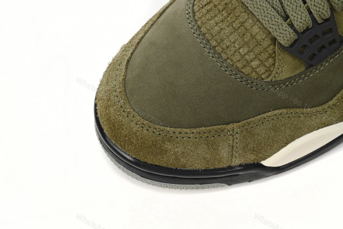 View 6 of Air Jordan 4 Retro Craft Medium Olive FB9927-200
