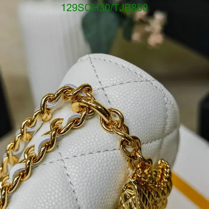 View 17 of Chanel Wallet On Chain in Black Caviar Leather with Gold Accents SS23WT