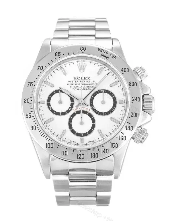 Rolex Daytona Silver – White Dial Replica — view 1