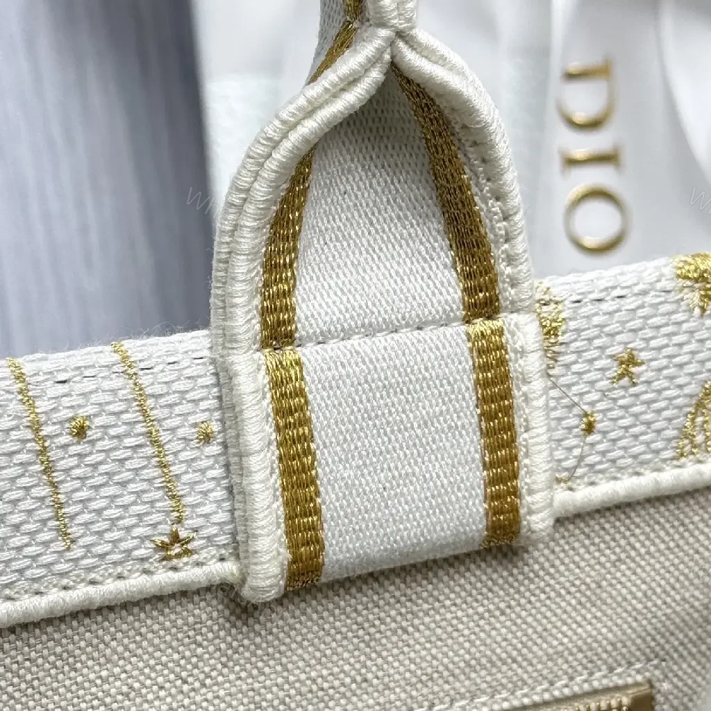 View 7 of White Leather-Tone Lux Tote: All-Season Structured Chic