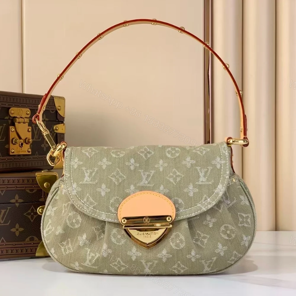 View 2 of Louis Vuitton Sunset Khaki Denim 27cm M27210