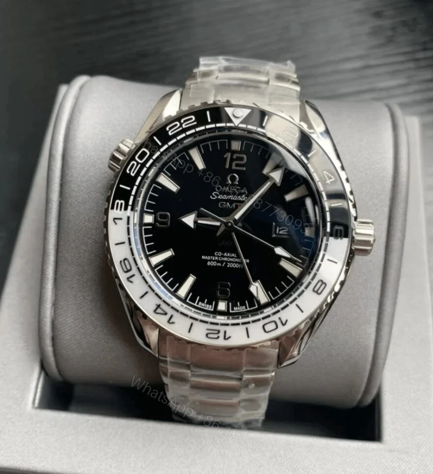 View 3 of Omega Replica Clone Seamaster GMT Planet Ocean
