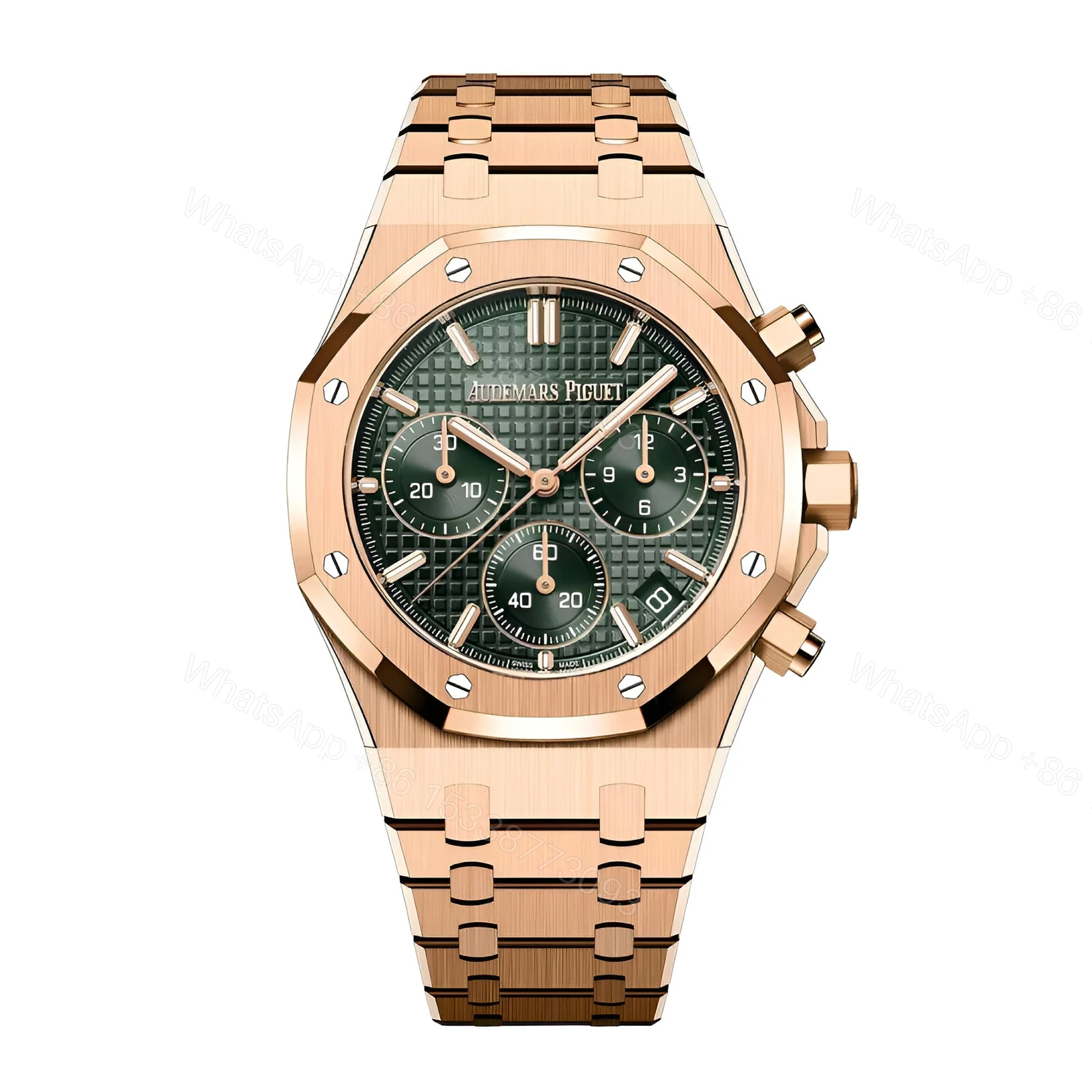 Audemars Piguet Royal Oak 26240OR.OO.1320OR.04 Rose Gold Green Dial — view 1
