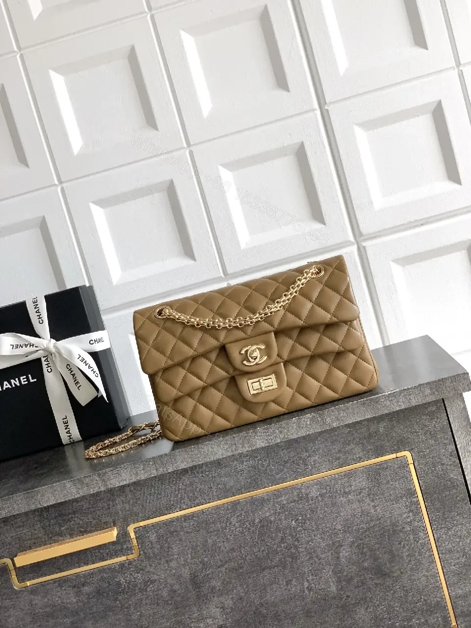 View 6 of Quilted Lambskin Flap Bag: Day-to-Night Luxury Chic