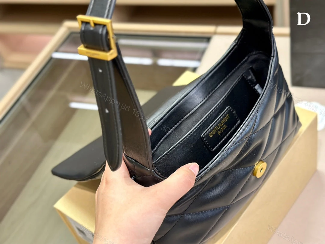 View 3 of Saint Laurent Women Le 57 Matelassé Hobo Bag