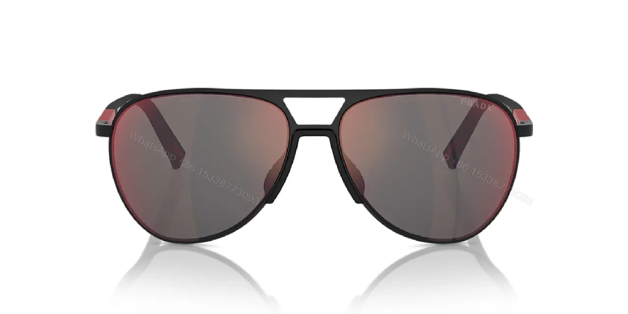View 4 of Bold Color-Shift Aviator Sunglasses: Reflective Lens, Luxe Style