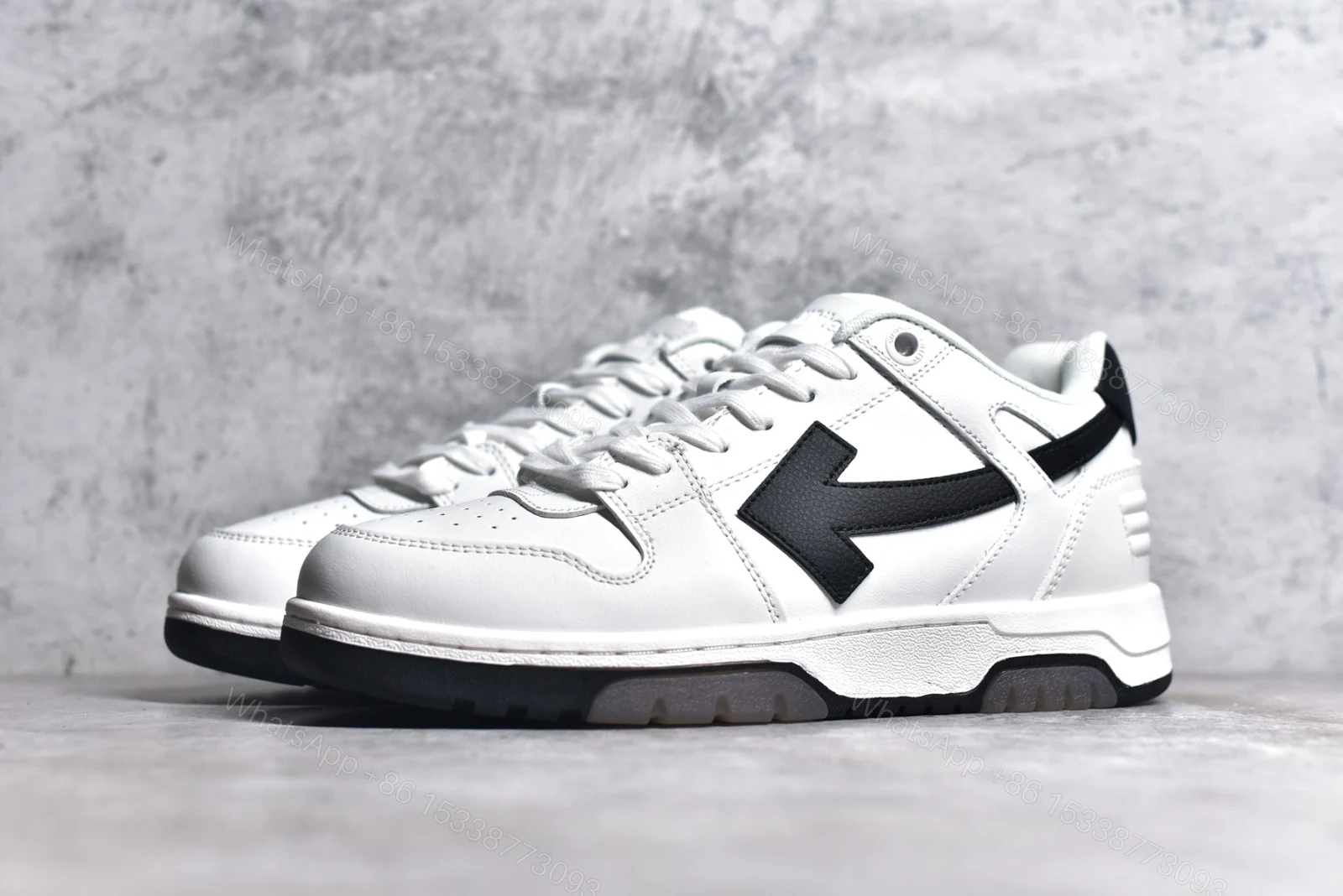 View 2 of OFF-WHITE Out Of Office Black White 40110