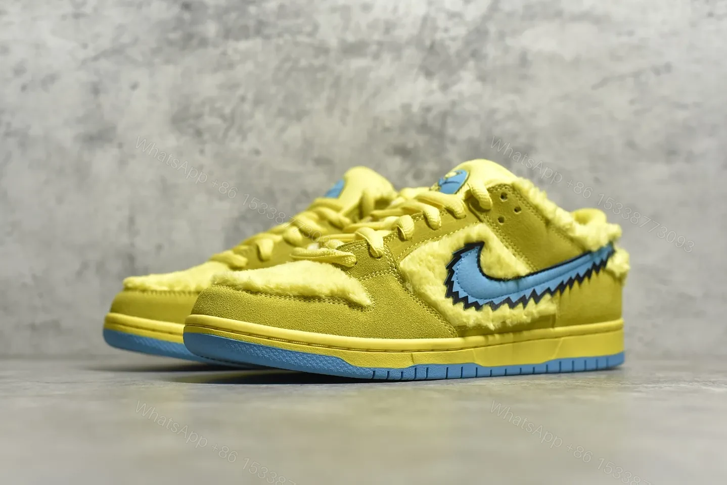 View 9 of Nike SB Dunk Low Grateful Dead Yellow Bears Reps