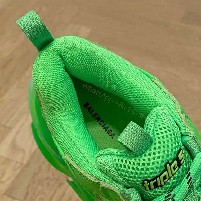View 6 of BALENCIAGA MEN’S TRIPLE S SNEAKER CLEAR SOLE – BB196