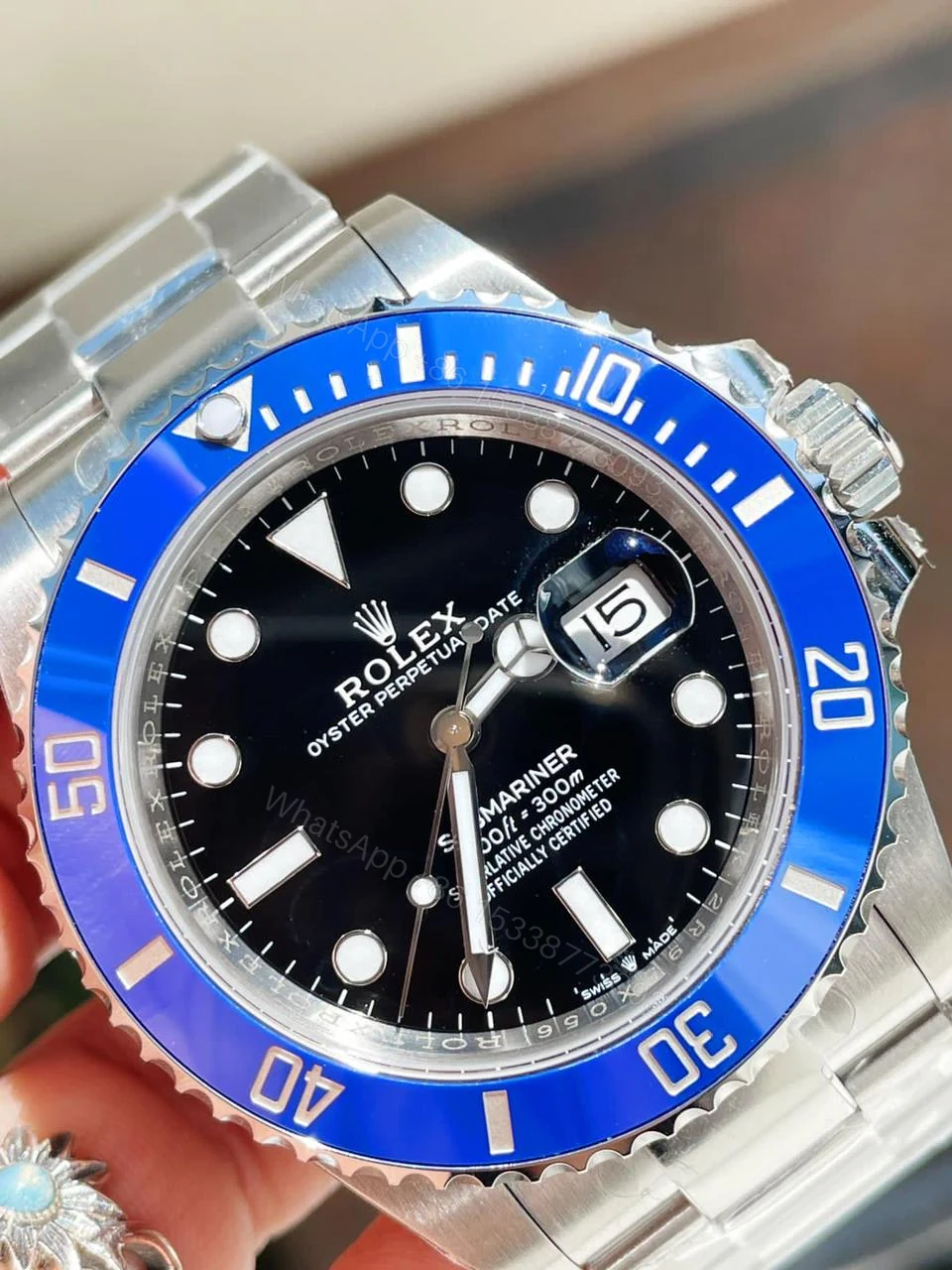 View 3 of VSF FACTORY 1:1 Rolex Submariner Cookie Monster 41mm 126619 LB Blue Ceramic 904L Steel VS3235