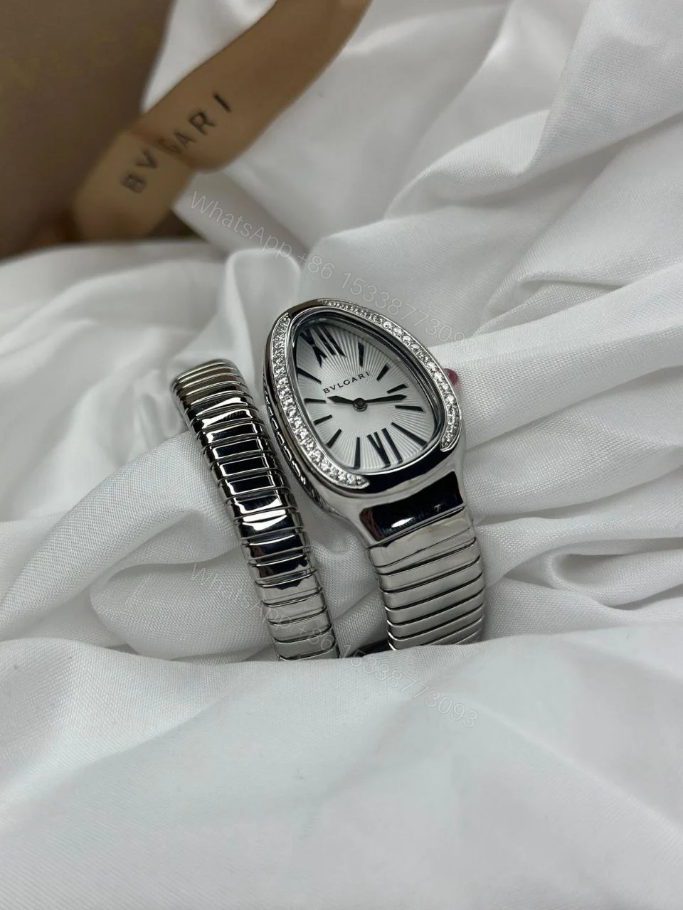 View 3 of BVLGARI logo Serpenti Tubogas