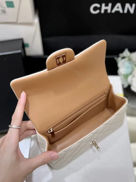 View 4 of Quilted Flap Bag: Compact Luxury, All-Day Versatility