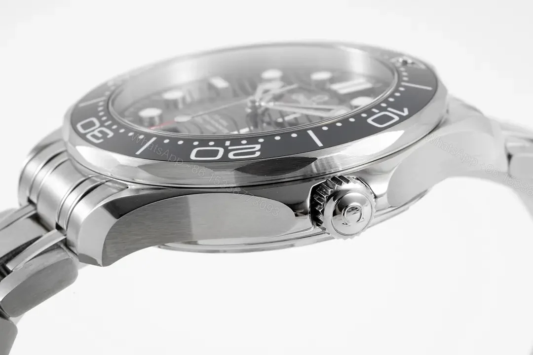 View 6 of Omega Seamaster 300M Black Dial Stainless Steel Watch 42mm