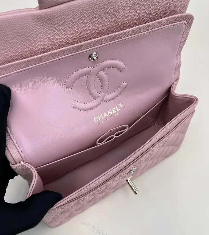 View 4 of Soft Pink Quilted Chain-Handled Bag: Chic, Everyday Luxury