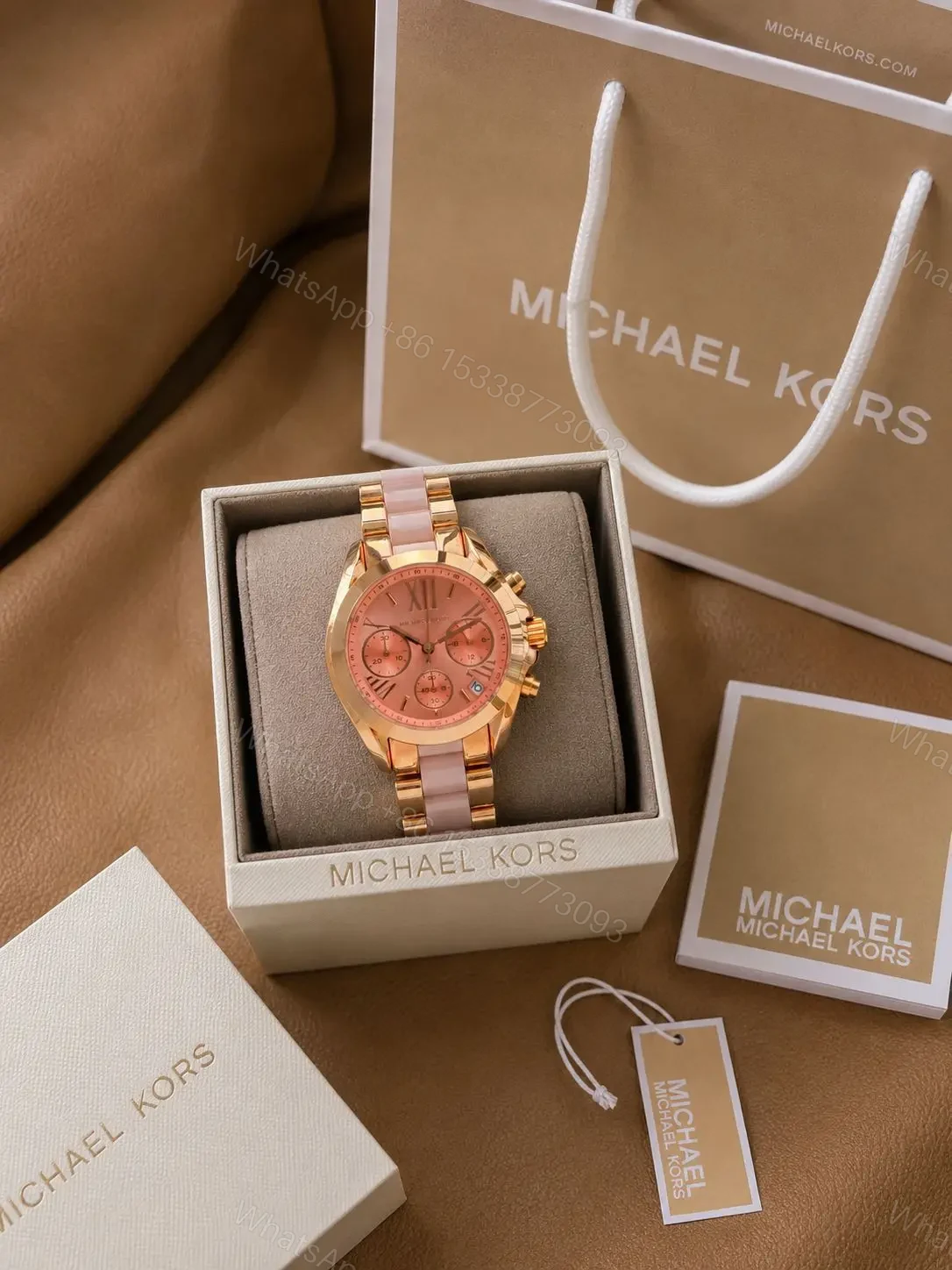 View 4 of Michael Kors Pink Dial