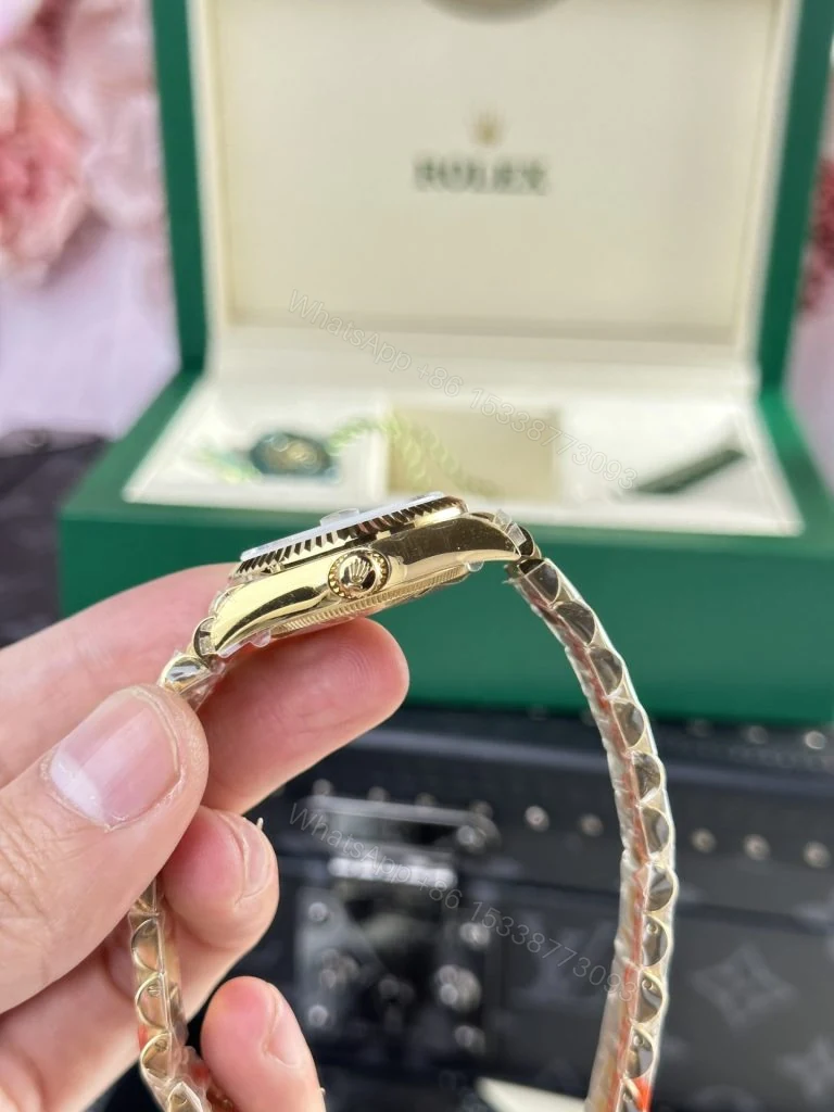 View 4 of Datejust 278288 31mm Super Clone Olive Flower Pattern Dial