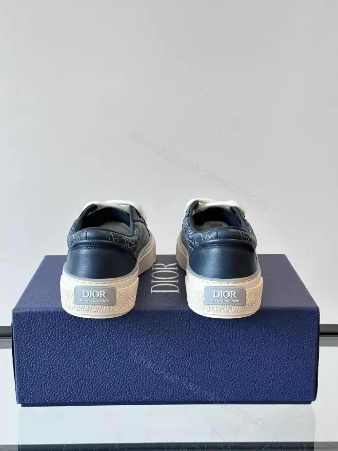View 8 of DIOR B33 SPIN SNEAKERS IN NAVY BLUE – CD202